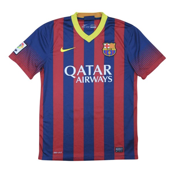 Tailandia Camiseta Barcelona Primera Equipación Retro 2013-2014